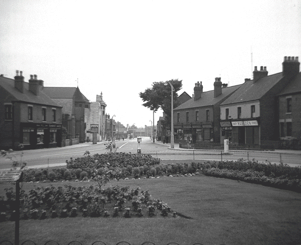 Front Street looking West mid 1950's to present day.